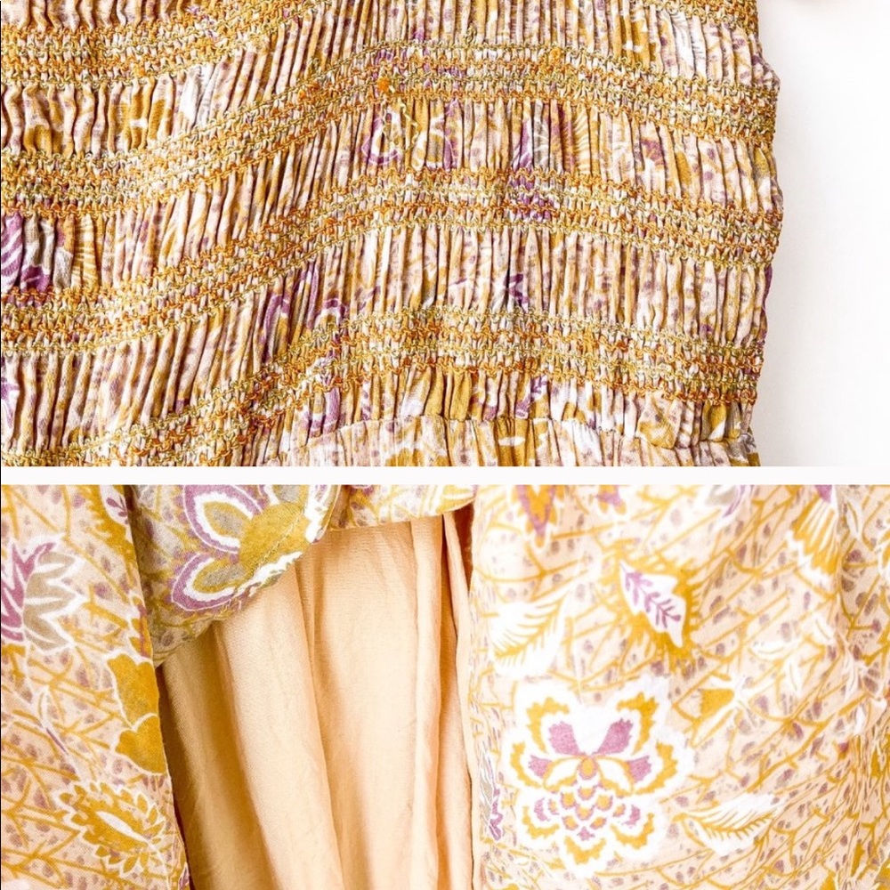 Free People Yellow Floral Maxi Dress - Picture 3 of 6